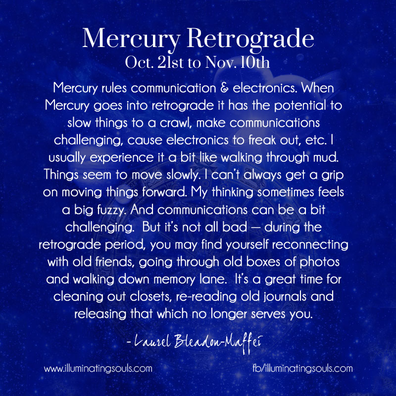 Mercury Retrograde Survival Guide – Oct. 2013