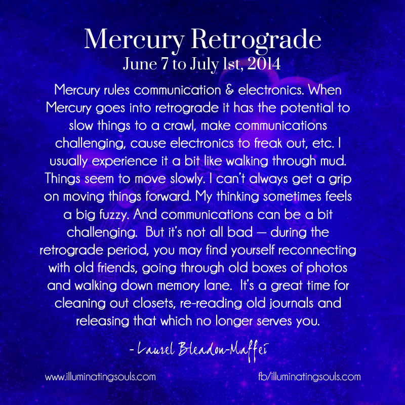 Mercury Retrograde Survival Guide – June 2014